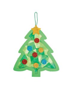 Tissue Paper Christmas Tree Craft Kit
