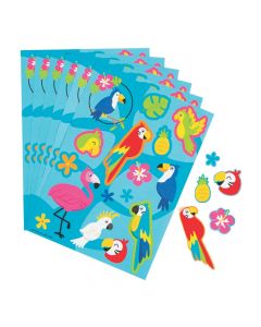 Tropical Bird Sticker Sheets