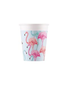 Tropical Flamingo Eco Cups