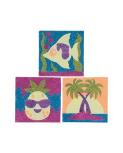 Tropical Glitter Art Pictures