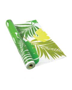 Tropical Leaf Tablecloth Roll