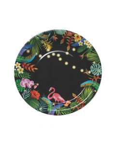 Tropical Nights Paper Dinner Plates - 8 Ct.