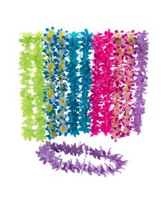 Tropical Ombre Leis – 12 Pc.