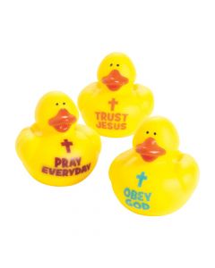 Trust, Obey and Pray Rubber Duckies
