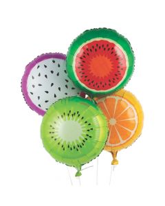 Tutti Frutti Mylar Balloons