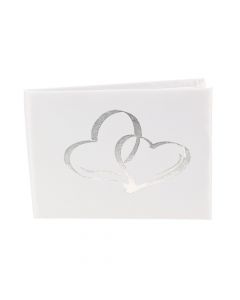Two Hearts Wedding Guest Book