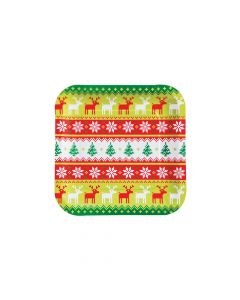 Ugly Sweater Dinner Plates