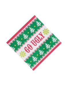Ugly Sweater Luncheon Napkins