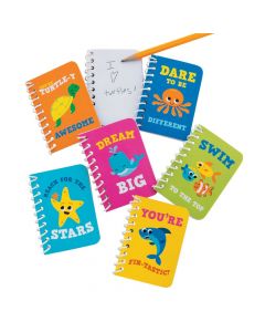 Under the Sea Mini Spiral Notepads