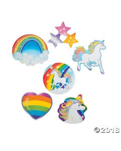 Unicorn Glitter Cutouts