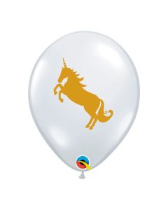 Unicorn Print 11" Latex Balloons