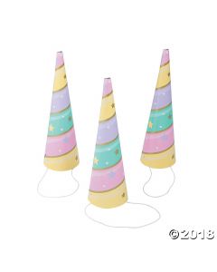 Unicorn Sparkle Horn Party Hats