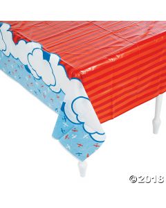 Up & Away Plastic Tablecloth