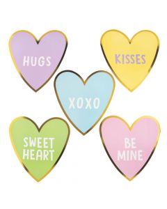 Valentine Conversation Heart Cutouts