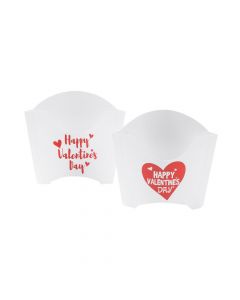 Valentine Fry Snack Containers