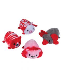 Valentine Roly-Poly Stuffed Animals