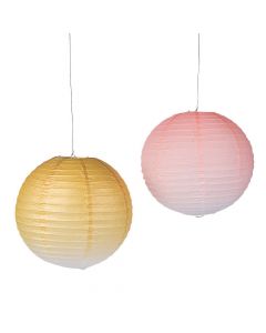 Valentine's Day Ombre Hanging Paper Lanterns