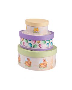 Vintage Easter Stacking Boxes