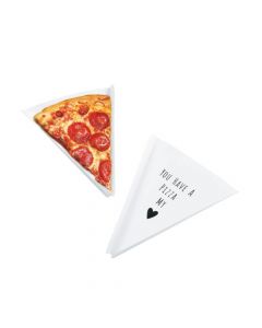 Wedding Pizza Slice Trays