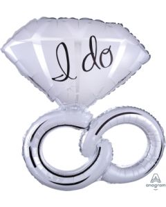 Wedding Rings Super Shape Balloon