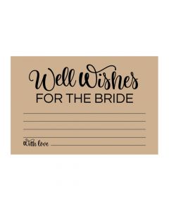Well Wishes for the Bride Cards