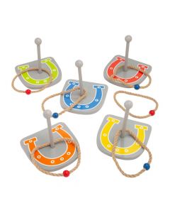 Western Horseshoes Ring Toss Game