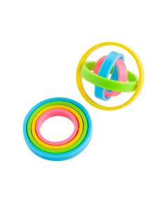 Whirly Rings Fidget Widget Toys - 12 Pc.