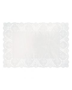 White Doily Placemats