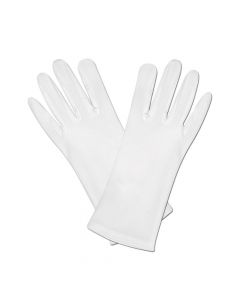 White Theatrical Gloves