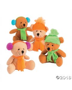 Winter Stuffed Bears
