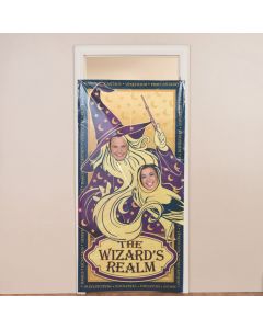 Wizard Realm Photo Door Banner
