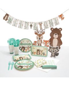 Woodland Tableware Kit for 16 Guests