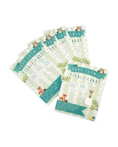 Woodland Baby Shower Pickle Cards