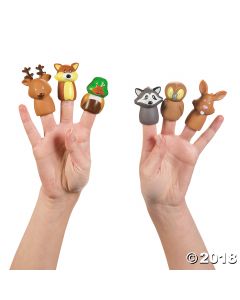 Woodland Character Finger Puppets