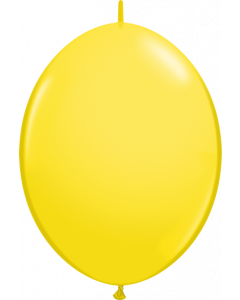 Yellow 30cm Latex Quicklinks Balloons