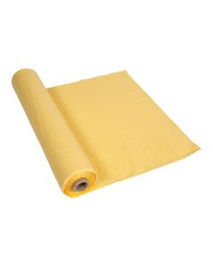 Yellow Extra Long Plastic Tablecloth Roll