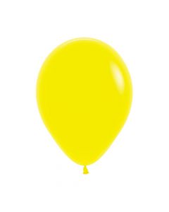 Yellow Fashion Solid Balloons 12cm