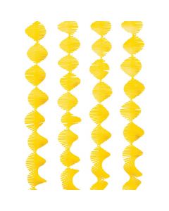 Yellow Fringe Streamer