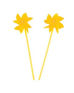 Yellow Pinwheels