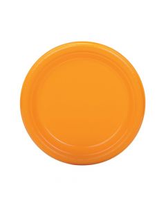 Yellow Plastic Dinner Plates