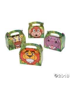 Zoo Adventure Favour Boxes