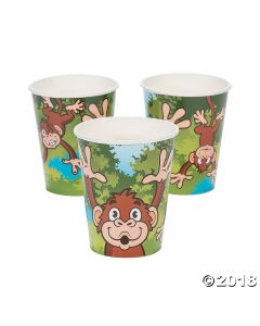 Zoo Adventure Paper Cups