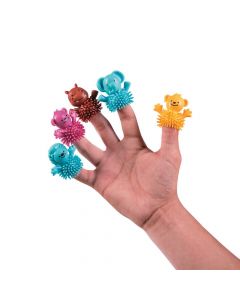 Zoo Animal Porcupine Finger Puppets