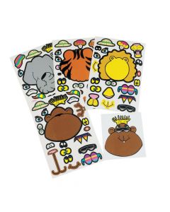 Zoo Animal Sticker Sheets
