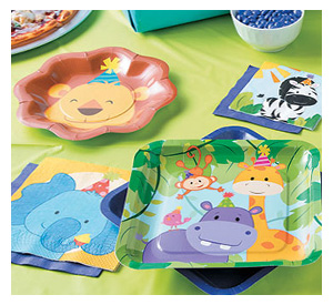 1st Birthday Zoo Party Supplies